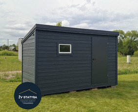 Sodo-moduliniai nameliai,sandėliukai,stoginės,pirtys-saunos / ŽV STATYBA / Darbų pavyzdys ID 4217947