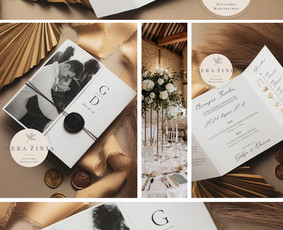 Vestuvių, &scaron;venčių dekoravimas - Vestuvių kvietimai, palinkėjimų knygos, spauda - 2