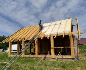 Pamatų &scaron;iltinimas - Stogų, oro tarpo, sienų, &scaron;iltinimas poliuretano putomis - 4