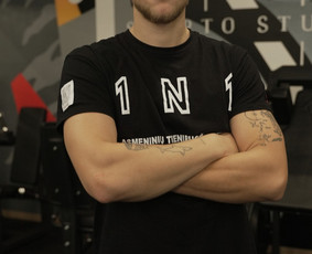 Asmeninės treniruotės individualioje sporto salėje 1n1 / Linas Petraitis / Darbų pavyzdys ID 4218743