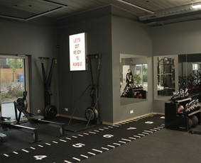 Grupinės treniruotės - Asmeninės treniruotės individualioje sporto salėje 1n1 - 1