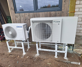 &Scaron;ildymo sistemų montavimas - &Scaron;ildymas ,granulių degikliai,oras-oras, oras-vanduo - 3