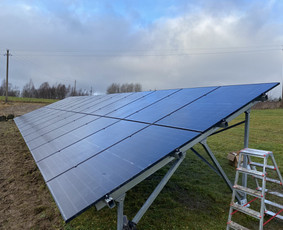 Elektriko paslaugos , Saulės elektrinės, Įkrovimo stotelės / MB ENERGOMONTAS / Darbų pavyzdys ID 4219299
