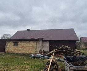 Lietaus nuvedimo sistemos - Statybu darbai. Pamatai, stogai, karkasiniai namai, - 2