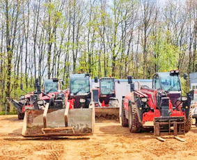 Mini ekskavatoriaus nuoma - Manitou Nuoma - Manitu -medžiagų pakrovimas,savivarčių Nuoma - 4