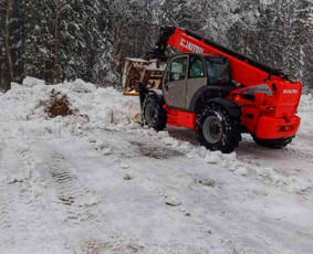 Mini ekskavatoriaus nuoma - Manitou Nuoma - Manitu -medžiagų pakrovimas,savivarčių Nuoma - 3