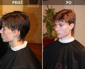 Grožio paslaugos - Kirpimo paslaugos su i&scaron;kvietimu į namus Vilniuje. - 3