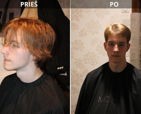 Grožio paslaugos - Kirpimo paslaugos su i&scaron;kvietimu į namus Vilniuje. - 1