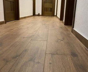 Laminato klojimas - Plyteliu klijavimas - 2