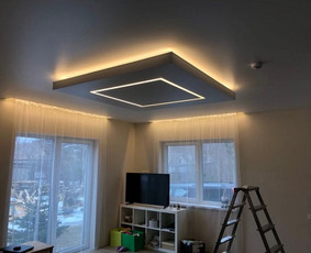 Įtempiamos lubos, montavimas - Lubustilius - 1