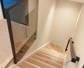 Laiptų turėklai - Staliaus darbai: laiptai, turėklai, palangės, durys - 3