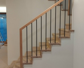 Laiptų pakopų gamyba - Staliaus darbai: laiptai, turėklai, palangės, durys - 2