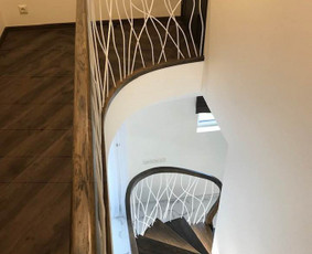 Grindjuosčių montavimas - Staliaus darbai: laiptai, turėklai, palangės, durys - 3