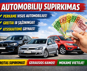 Automobilių supirkimas - Brangus automobilių supirkimas! - 1