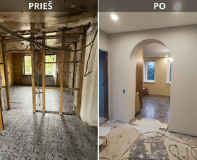 Statybos darbai - Vidaus apdailos darbai - 1