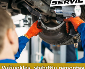 Važiuoklės, stabdžių remontas - Greitas ir kokybi&scaron;kas automobilių remontas - 1