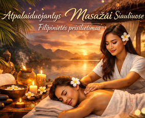 Masažo paslaugos - Atpalaiduojantys masažai &Scaron;iauliuose mobilus masaža - 1