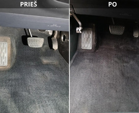 Cheminis salono valymas - Sausas/detalus/cheminis automobilių ir baldų valymas - 3