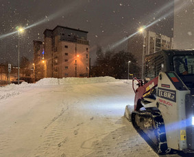 Žemės kasimas, lyginimas - 4t Mini ekskavatoriaus,bobcat.polių grežimas.griovimas - 1