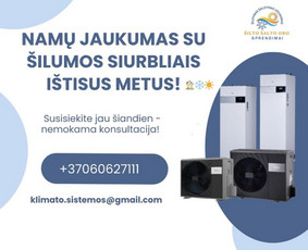 &Scaron;ildymo sistemų projektavimas - &Scaron;ilto ir &scaron;alto oro sprendimai &ndash; Jūsų namams ir verslui - 1