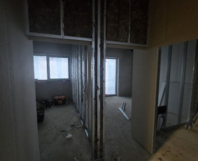 Gipso kartono montavimas - Apdaila &bdquo;iki raktų&ldquo; Namo statyba nuo pamatų iki raktų - 1