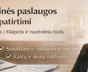 PVM registracija - Buhalterinės paslaugos - Klaipėda - 1