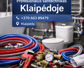 Kanalizacijos valymas - Profesionalus santechnikas Klaipėdoje &ndash; 18 metų patirtis - 1