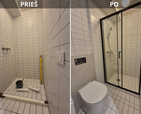 Santechnikai, santechnikos darbai - Santechnikos/vonios remonto darbai Vilniuje - 1