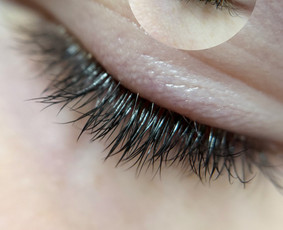 Blakstienų dažymas - Make up by Aiste - 1