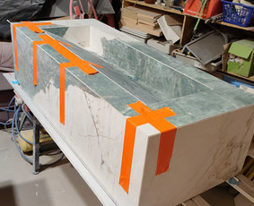 Dailylenčių kalimas - Plyteliu kloimas - 1