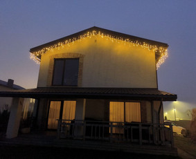 Kalėdinių dekoracijų, girliandų kabinimas - Pramoninis alpinistas, Auk&scaron;talipis - 2