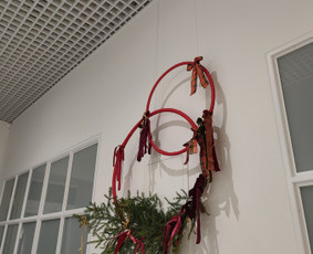 Kalėdinis dekoravimas - &Scaron;venčių dekoras. Muzika - 4