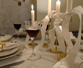 Stalo dekoras, dekoravimas - &Scaron;venčių dekoras. Muzika - 4