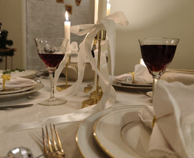 Stalo dekoras, dekoravimas - &Scaron;venčių dekoras. Muzika - 3