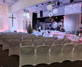 Vestuvių dekoravimas - &Scaron;venčių dekoras. Muzika - 1