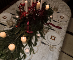 Kalėdinis dekoravimas - &Scaron;venčių dekoras. Muzika - 1