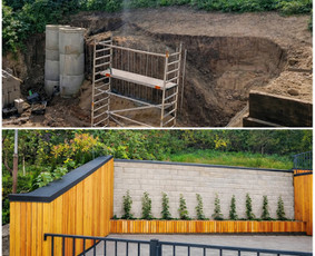 Betonavimo darbai, betonavimas - Atraminiu sieneliu, lauko laiptų ,ir pamatu - 4