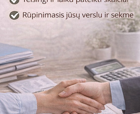 Buhalterinės paslaugos - Klaipėda, bei nuotoliniu būdu / Anastasija / Darbų pavyzdys ID 4225797
