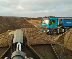 Žemės kasimas, lyginimas - Juodžemis, smelis, žvyras, skalda, gruntas - 2
