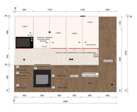 Baldų gamyba - Virtuvės ir kitų korpusinių baldų projektavimas - 3
