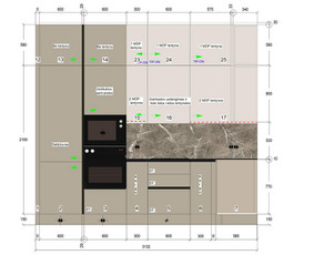 Baldų gamyba - Virtuvės ir kitų korpusinių baldų projektavimas - 2