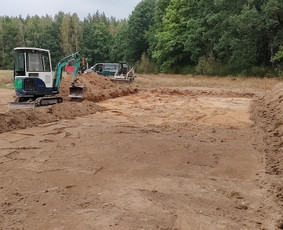 Mini ekskavatorius ir Bobcat / MB,,ALEKSTO,, / Darbų pavyzdys ID 4226579
