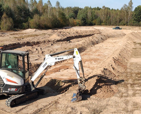 Ekskavatoriaus nuoma - Mini ekskavatorius ir Bobcat - 4