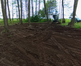 Sklypo lyginimas, formavimas - Mini ekskavatorius ir Bobcat - 1