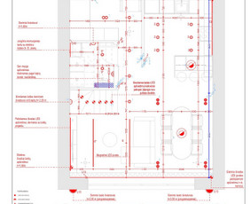 Techninis ir virtuvės interjero projektas. Stadija: įgyvendinamas.