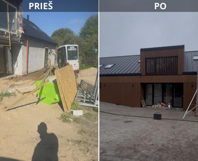 Durų montavimas - Ventliuojami fasadai, medžio darbai, staliaus darbai! - 1