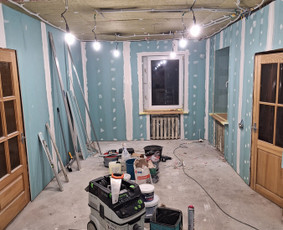 Gipso kartono montavimas - Apdailos darbai - 4