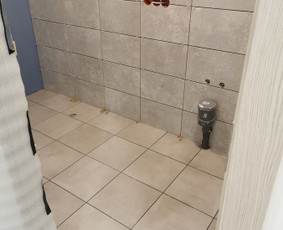 Plytelių klijavimas - Apdailos darbai - 2