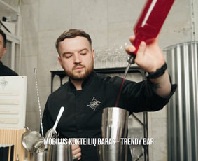 Barmenai, gėrimai renginiams - Trendy Bar - Mobilus Baras - 4