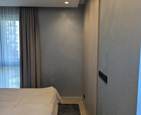 Interjero dekoravimas - Sienų dekoravimas/mikrocementas/plaunami dažai - 2